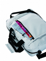 White square padded laptop compartment polo laptop bag