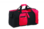 Red and black foldable tote bag wholesale online