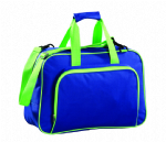 Zippered main compartment blue sport bag online