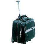 OEM high quality black travel luggage trolley case