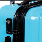 Fashionable travel bags blue sky travel luggage bag