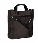 Man portable travel package Vertical type single shoulder bag