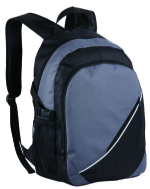 Thick pe sponge padded back 600d polyester rucksack bag