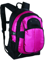 Fashion made with 600d pink backpack rucksack
