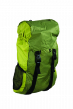 Promotional high grade 210d polyester green backpacks