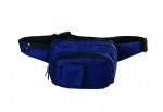 Hihg grade black adjustable waust belt waist bag
