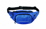 Custom light blue men waist bag adjustable waist belt