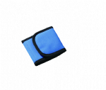 Square blue and black nack purse men's wallet