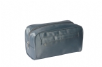 Zippered front pocket grey cosmetic bags online