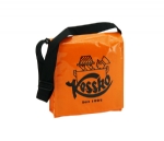 Fashion orange shoulder bag recycle shopping bag