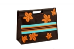 Unique style design brown woven eco-friendly materials bags
