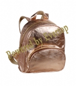 Washable paper golden lady backpack