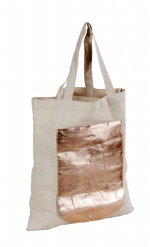 Washable paper foldable shopping bag