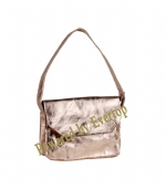 Washable paper golden lady bag