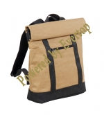Washable paper foldable backpack